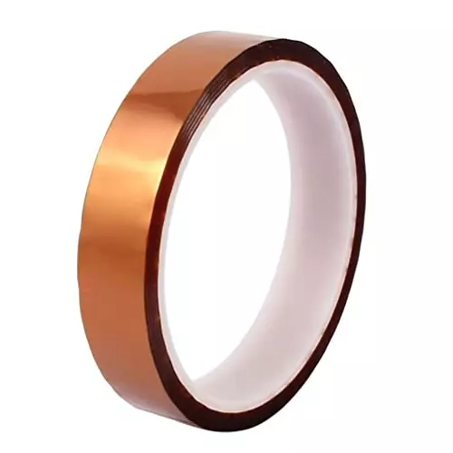 SCHOFIC Kapton Tape Polyimide ‎Brown 15 mm Width 33 m Length, 0131Y6MKZHB (Pack of 2)
