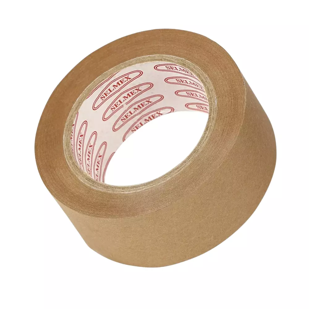 Selmex Kraft Paper Tape 50 mm (2 inch) x 50 m Matt (Pack of 72)