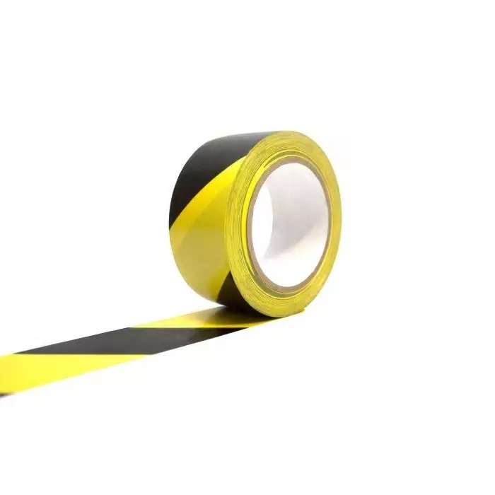 Coba Europe Black/Yellow PVC 33m Hazard Tape, TP010702