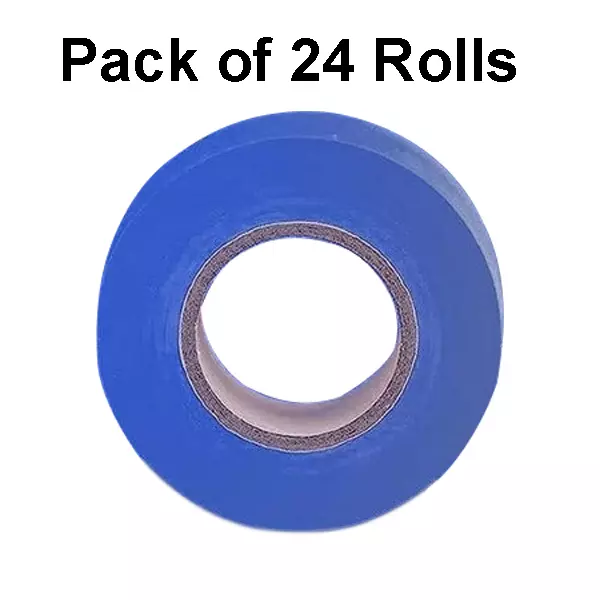 Singhal Flagging Tape 25 mmx45 m Blue (Pack of 24 Rolls)