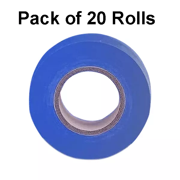 Singhal Flagging Tape 25 mmx45 m Blue (Pack of 20 Rolls)