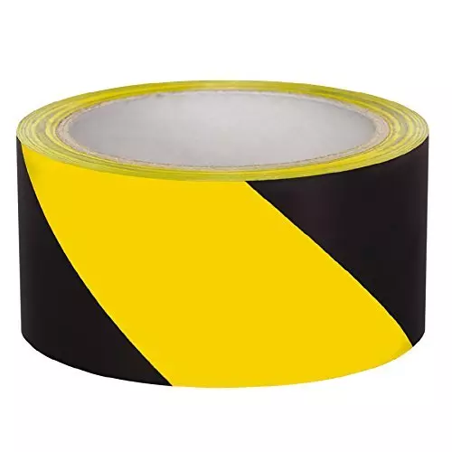 3M Hazard Warning Tape Black and Yellow 50.8 mm x 32.9 m, 43181