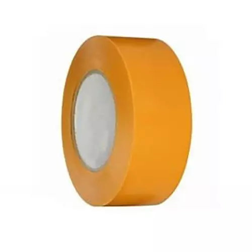 GENERIC Self-Adhesive Floor Marking Tape 96 mm x 18 m Orange for Industries and Workshop