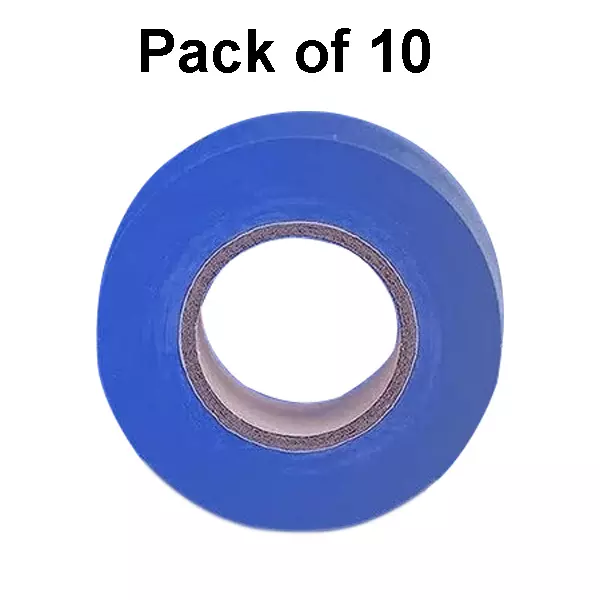 Singhal Flagging Tape 25 mmx90 m Blue (Pack of 10 Rolls)