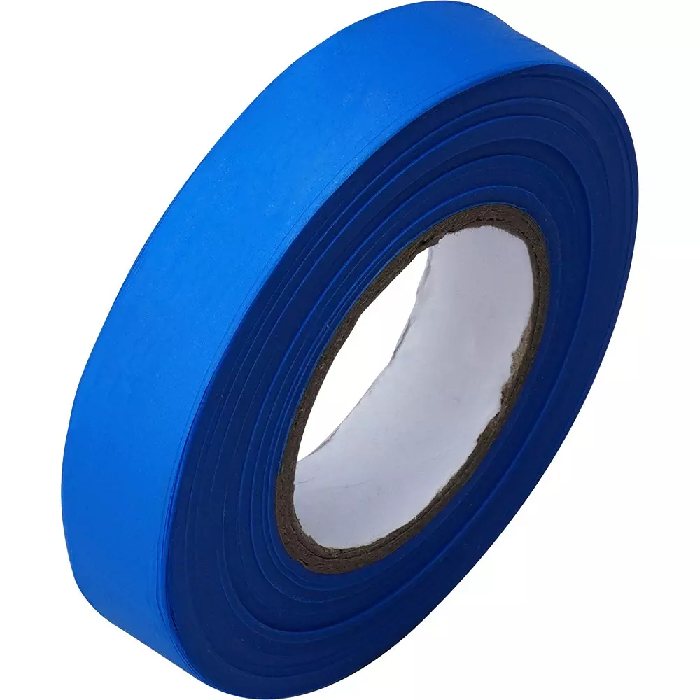 MonotaRO Marking Tape Vinyl Chloride Resin Blue 0.05 mm Thickness 50 m x 15 mm, 41566695
