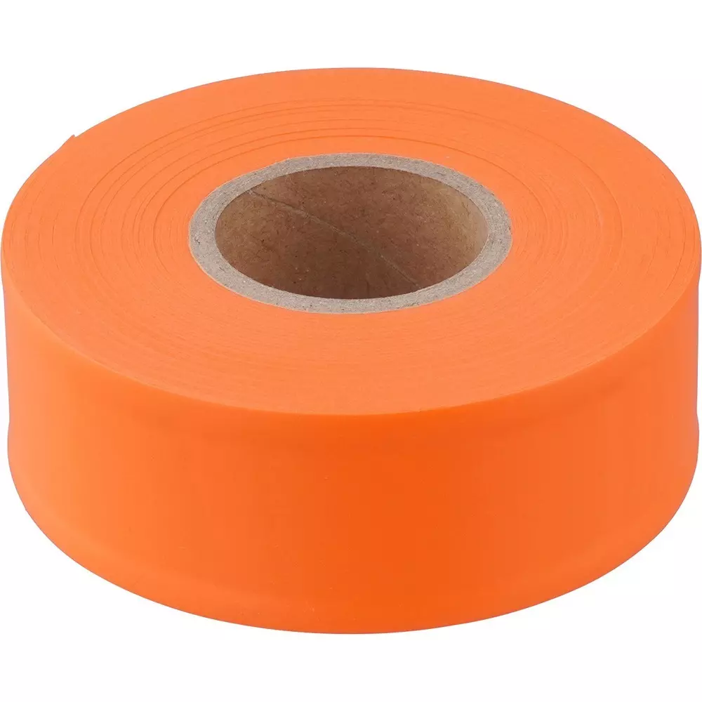 Shinwa Rules Marking Tape Fluorescent Orange Color, 73800