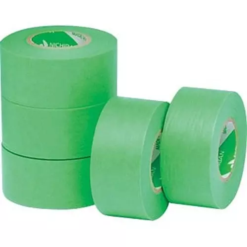 NICHIBAN Masking Tape Green 9 mm x 18 m, No.2312 (Pack of 120 Roll)