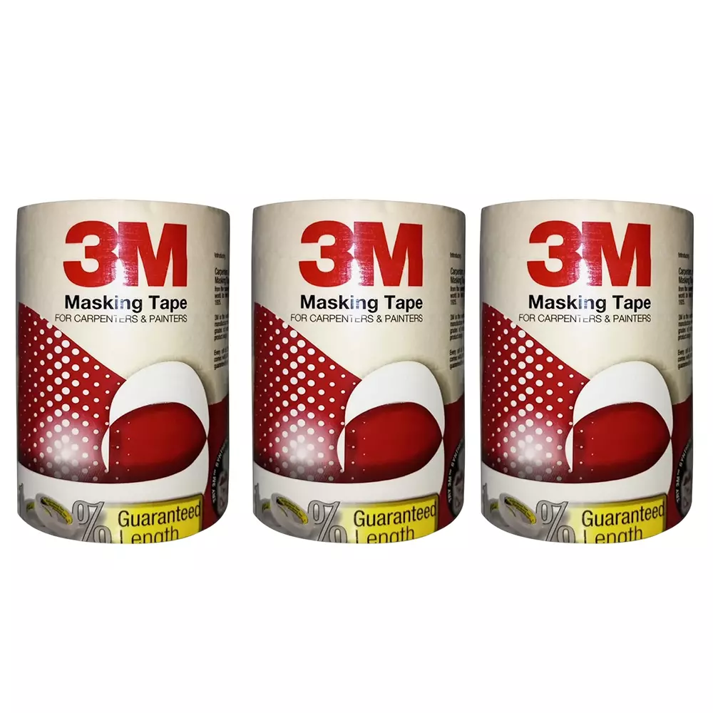 3-m-general-purpose-masking-tape-48-mm-width-20-m-length-white-pack-of-3-roll