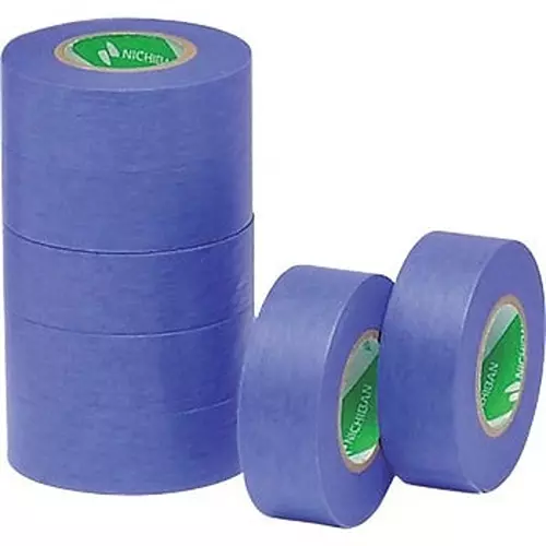 NICHIBAN Sealing Masking Tape Purple 18 mm x 18 m, No.2570 (Pack of 70 Roll)