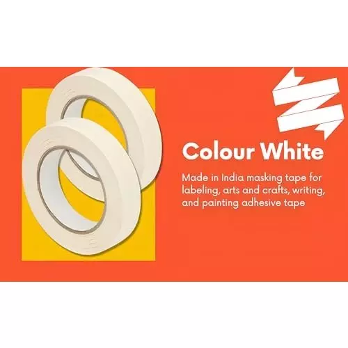 elegant-casa-masking-tape-white-multiple-surfaces-25-m-length-20-mm-34-inch-width-pack-of-12