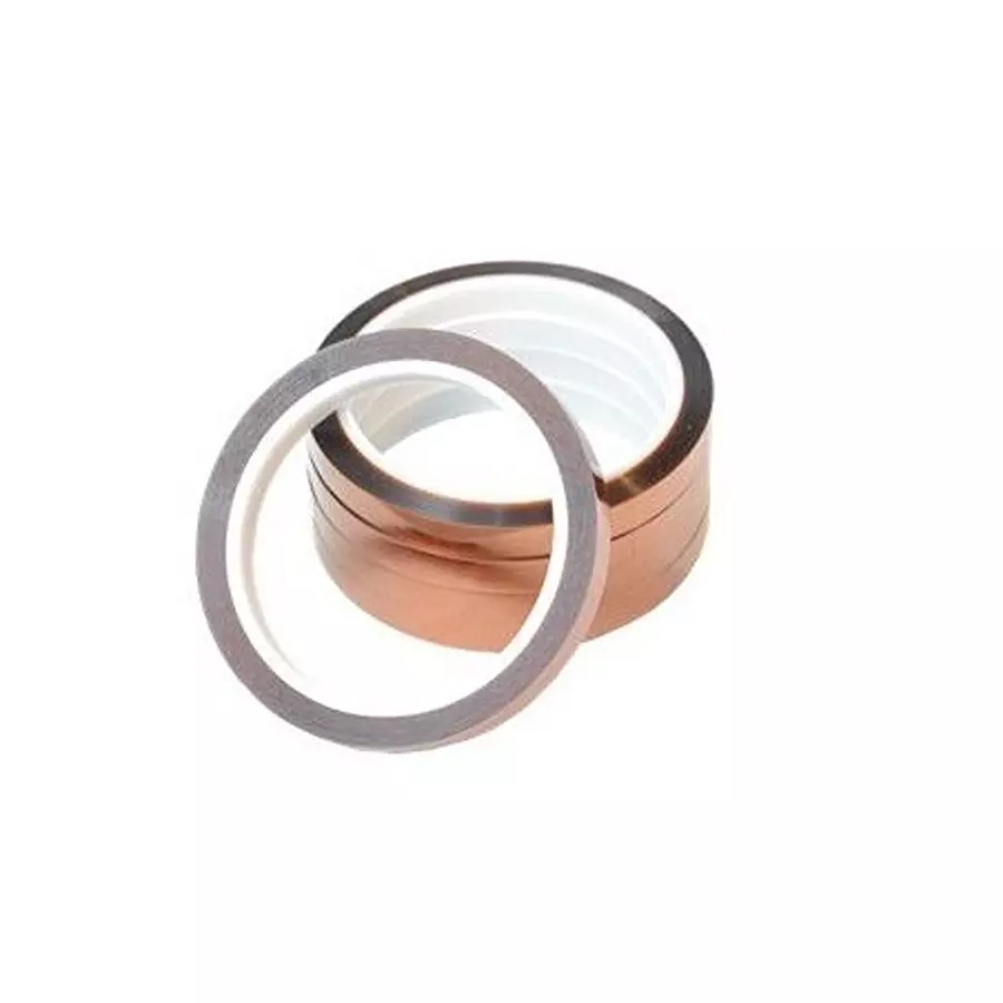 RS PRO High Temperature Masking Tape 33 m Amber 12 mm 0.07 mm, 2796661