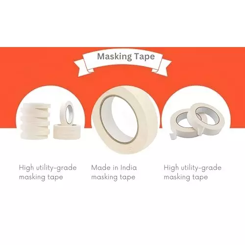 elegant-casa-masking-tape-white-multiple-surfaces-25-m-length-127-mm-12-inch-width-pack-of-6