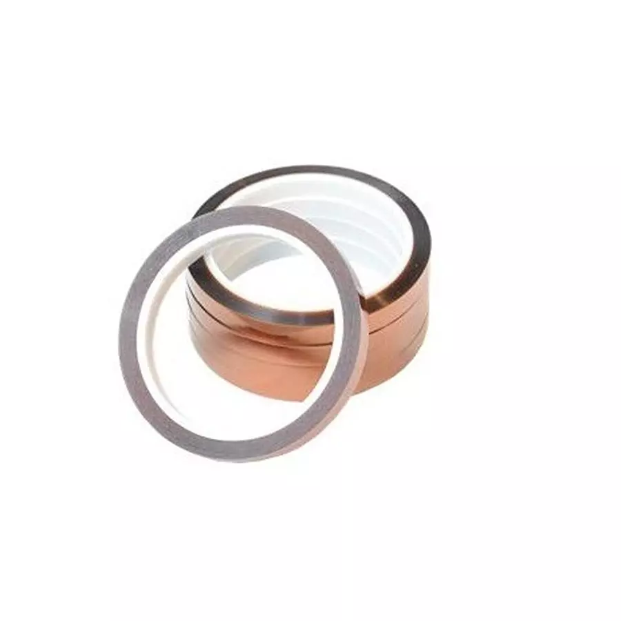 RS PRO High Temperature Masking Tape 33 m Amber 10 mm 0.07 mm, 2796657