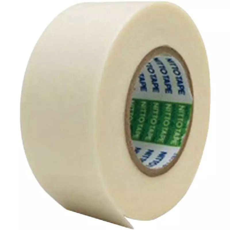 Nitto Denko Masking Tape 24 mmx18 m White, 46637895 (Pack of 50)