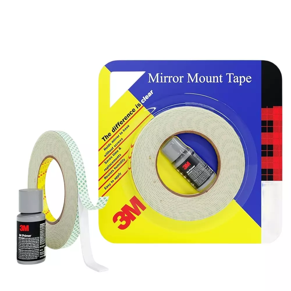 3M MMT Tape With Primer kit 30 ml 12 mm Width 5 m Length White, 94