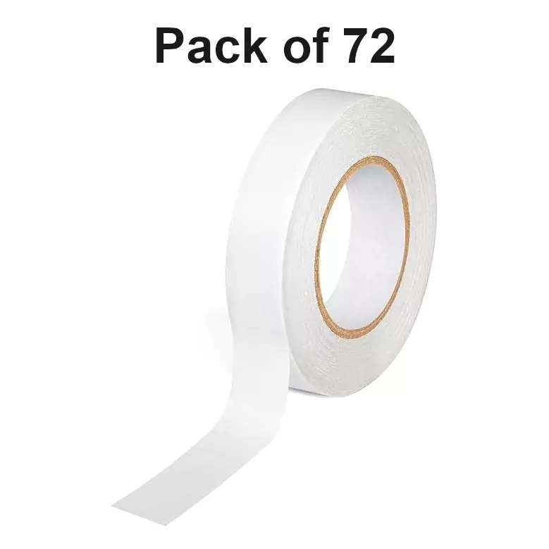 generic-mirror-mount-tape-24-mm-width-x-25-m-length-white-color-pack-of-72