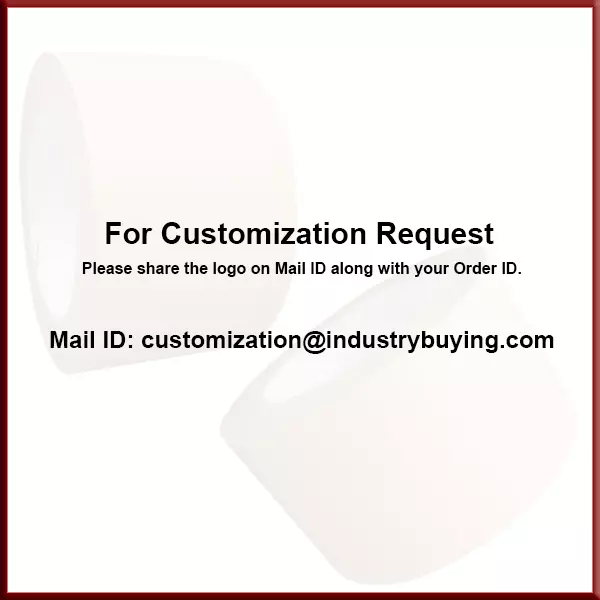 Customised Single Color Printed Tape Craft Paper Gum Activated 25 mm (1 inch) 50 m, Brown (Pack of 144 Roll)