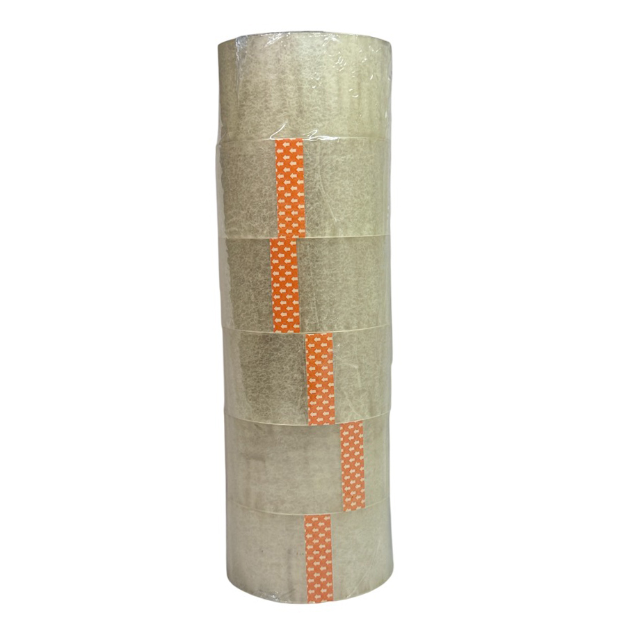 Generic BOPP Packaging Clear Tape 50.8mm(2 Inch) x 50 m (Pack of 72)