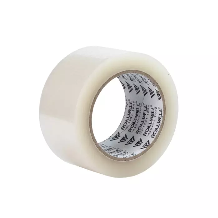 Rollwell BOPP Tape Transperant 40 Micron 72 mm x 65 m (Pack of 48)