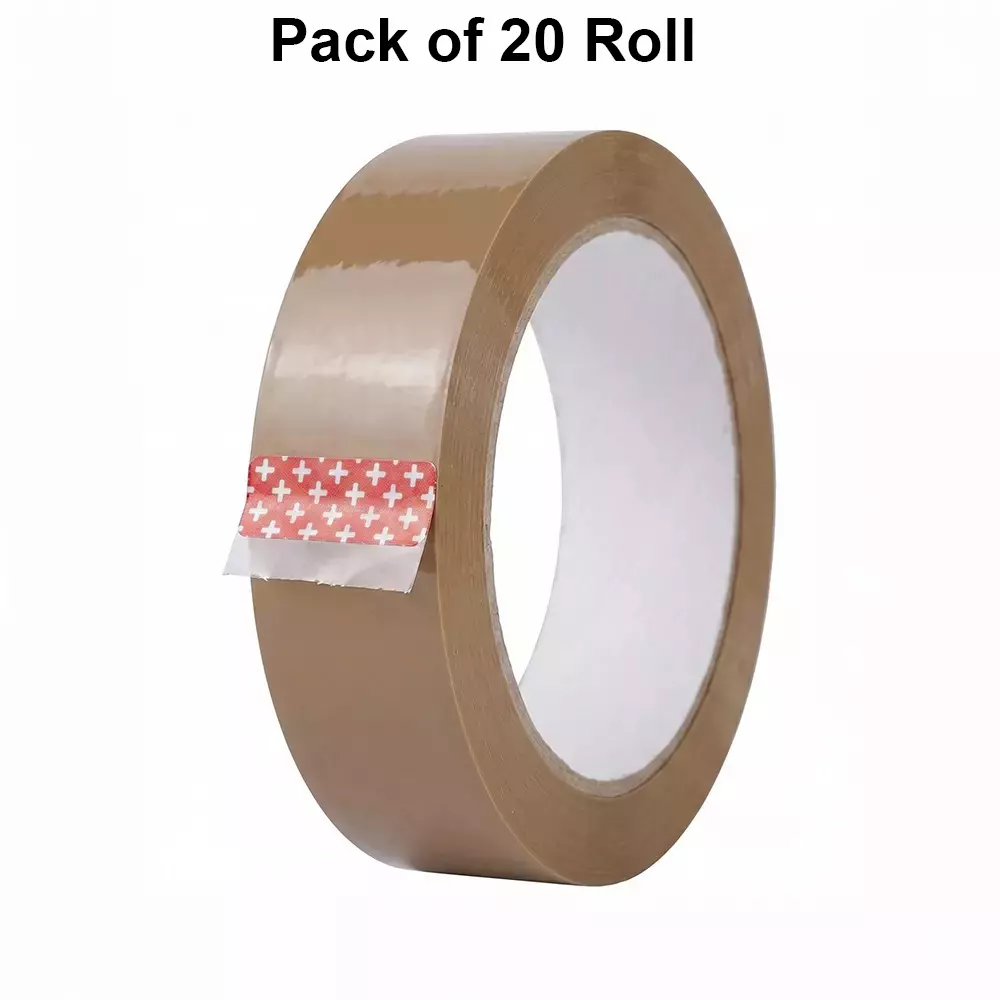 generic-bopp-packaging-tape-brown-30-m-length-1-inch-25-mm-width-for-general-sealing-wrapping-enclosing-bundling-pack-of-20-roll
