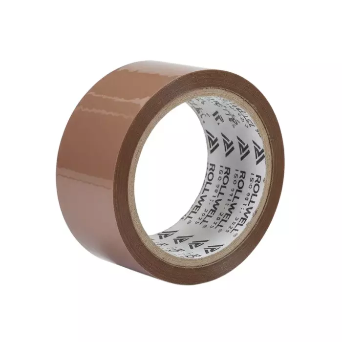 Rollwell BOPP Tape Brown 40 Micron 60 mm x 120 m (Pack of 60)