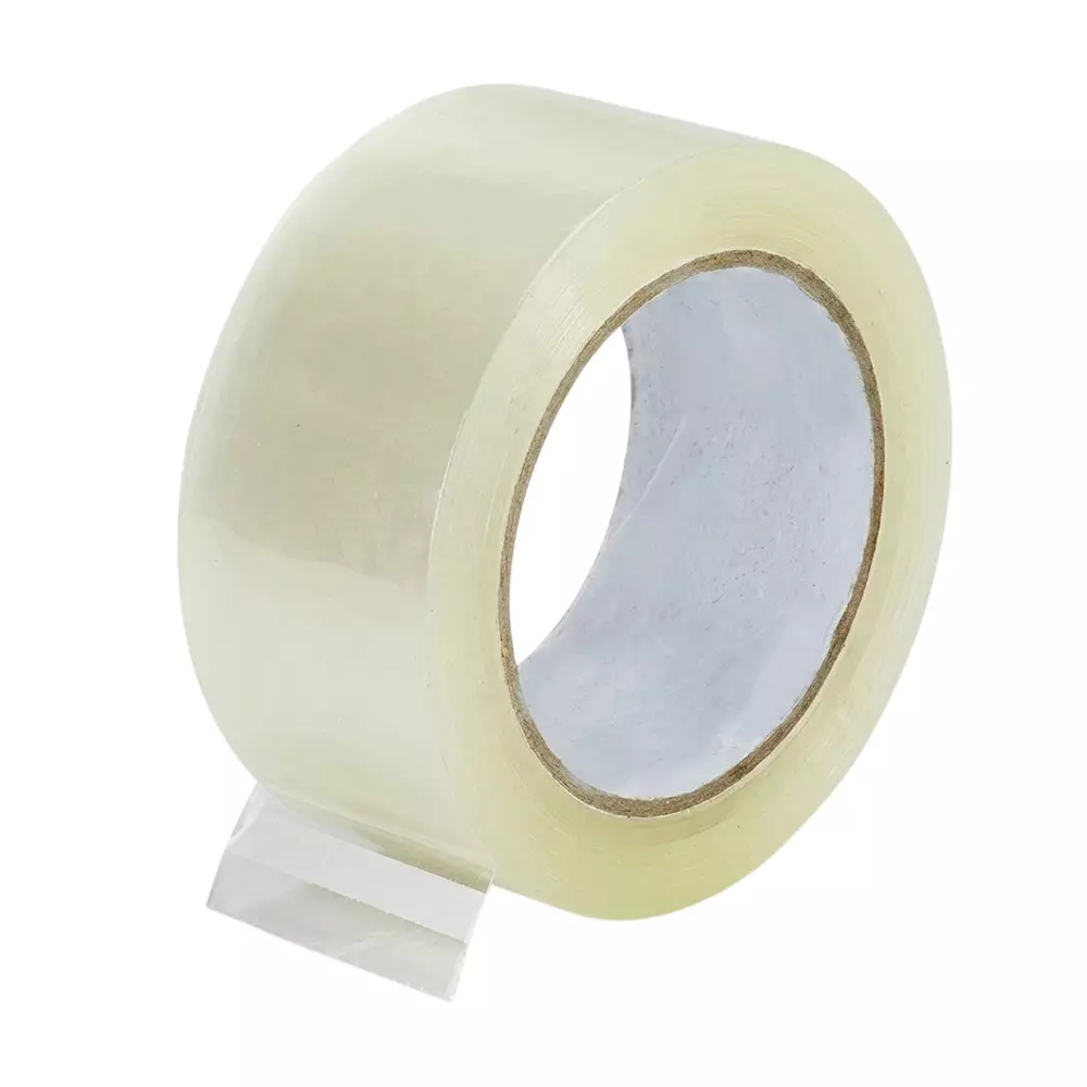 GENERIC BOPP Packaging Tape White 65 m Length 2 Inch (50 mm) Width for General Sealing, Wrapping, Enclosing & Bundling, (Pack of 90 Roll)