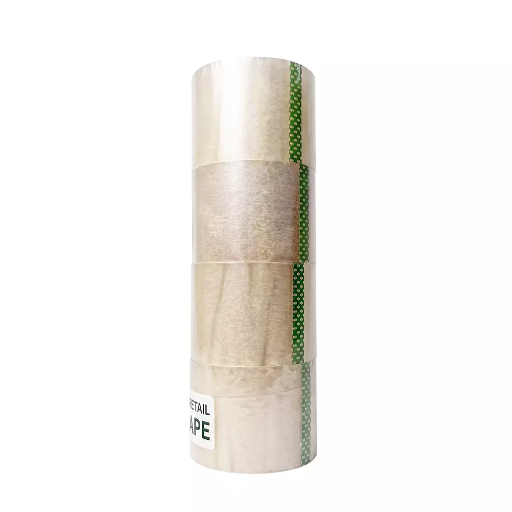 GENERIC BOPP Packaging Tape Clear 76.2 mm (3 Inch) x 50 m (Pack of 48)