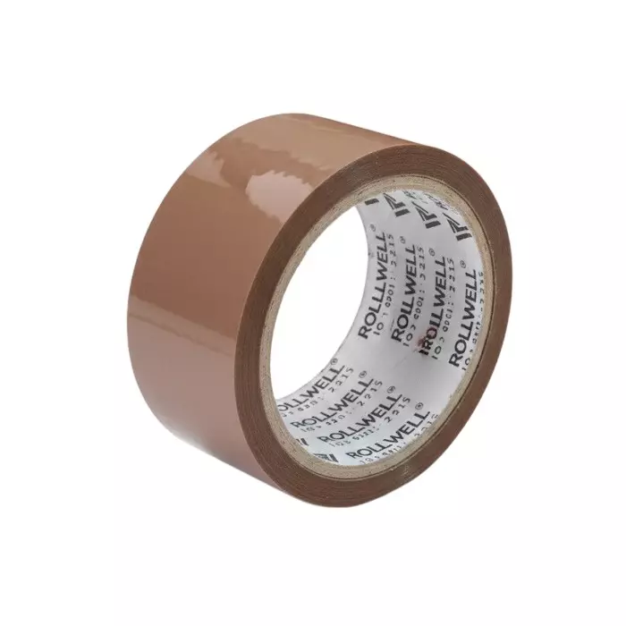 Rollwell BOPP Tape Brown 40 Micron 48 mm x 65 m (Pack of 72)
