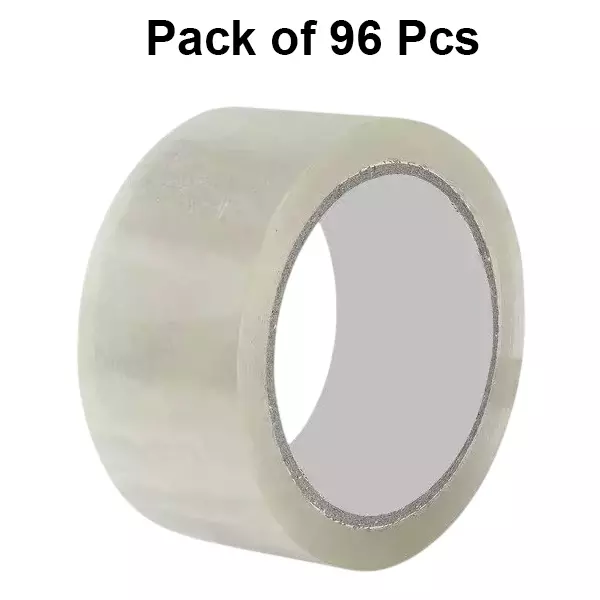 oddy-packing-tape-transparent-40-m-polypropylene-for-home-office-school-pt40-3640t-pack-of-96-roll