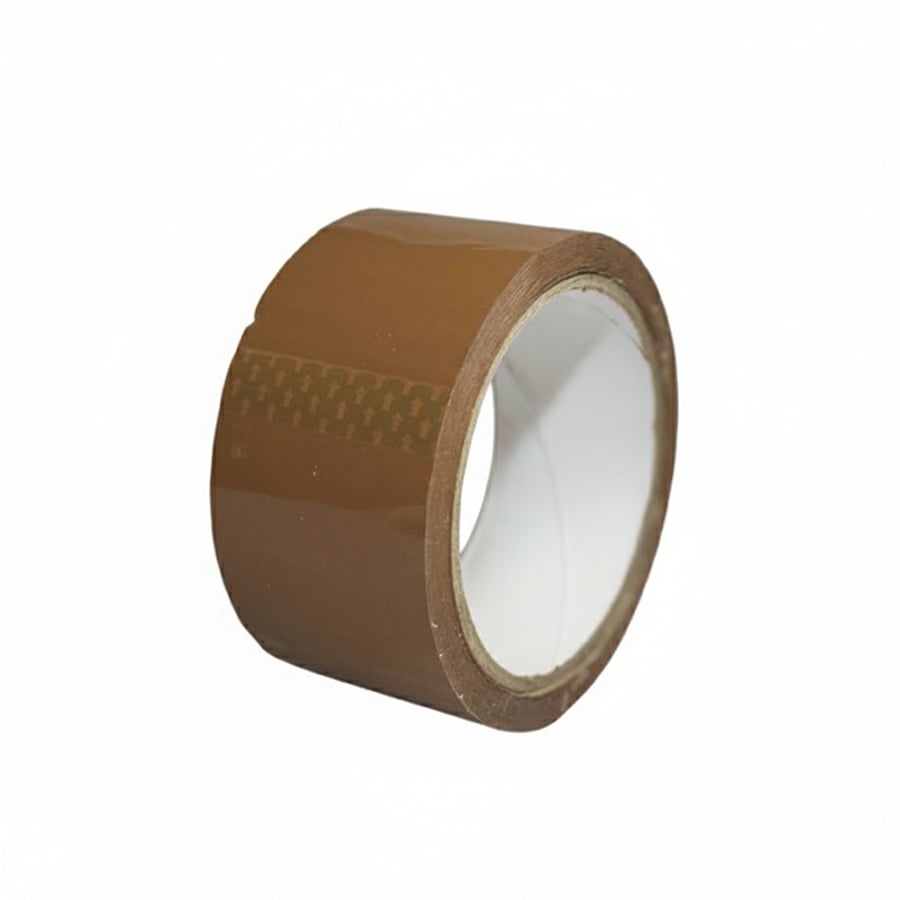 Generic BOPP Packaging Brown Tape 50.8mm(2 Inch) x 50 m (Pack of 6)