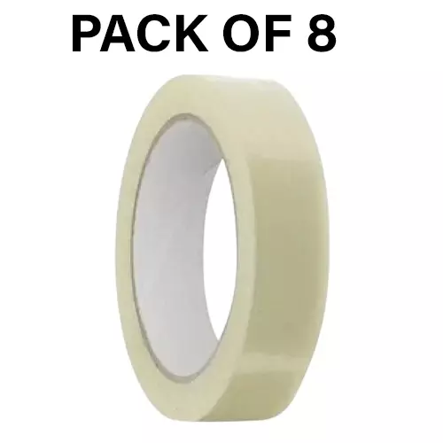Goenka Pack Plus Transparent BOPP Tape Length 65 m, Width 36 mm for Packaging, GPP_36_T_65_1 (Pack of 8)