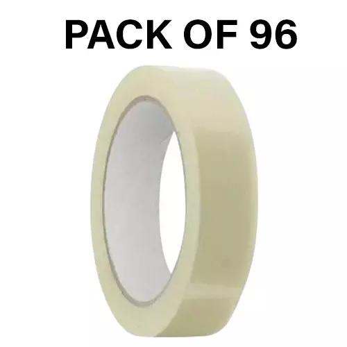Goenka Pack Plus Transparent BOPP Tape Length 65 m, Width 36 mm for Packaging, GPP_36_T_65_12 (Pack of 96)