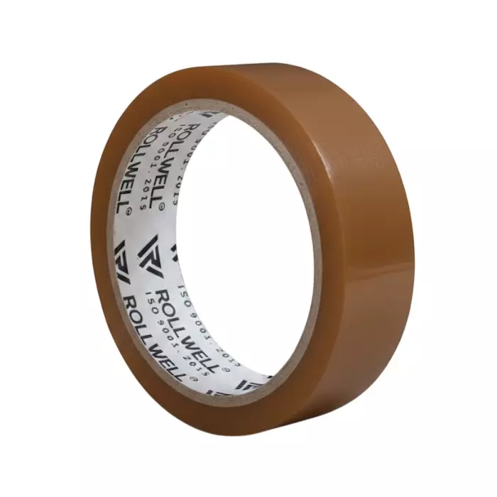 Rollwell BOPP Tape Brown 40 Micron 24 mm x 65 m (Pack of 144)