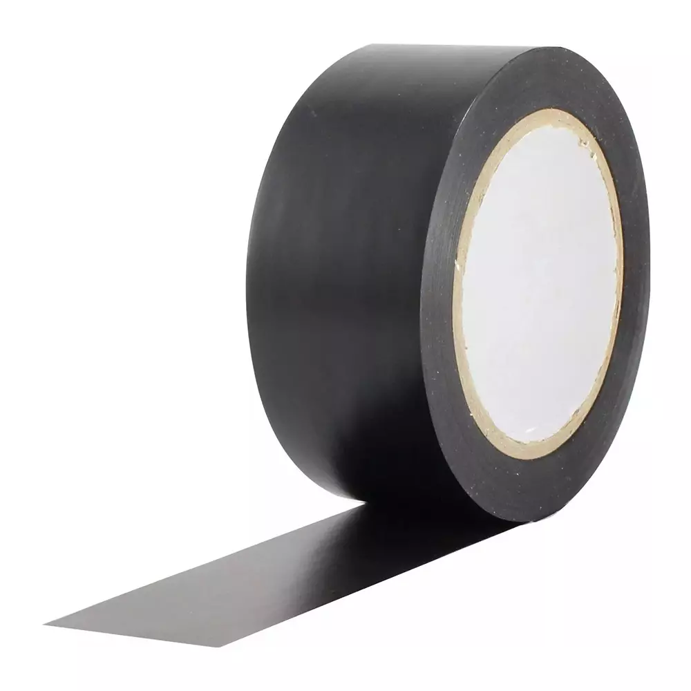 GENERIC Self Adhesive Bopp Tape 65 m Length and 2 inch (50.8 mm) Width in Black Color for Packaging