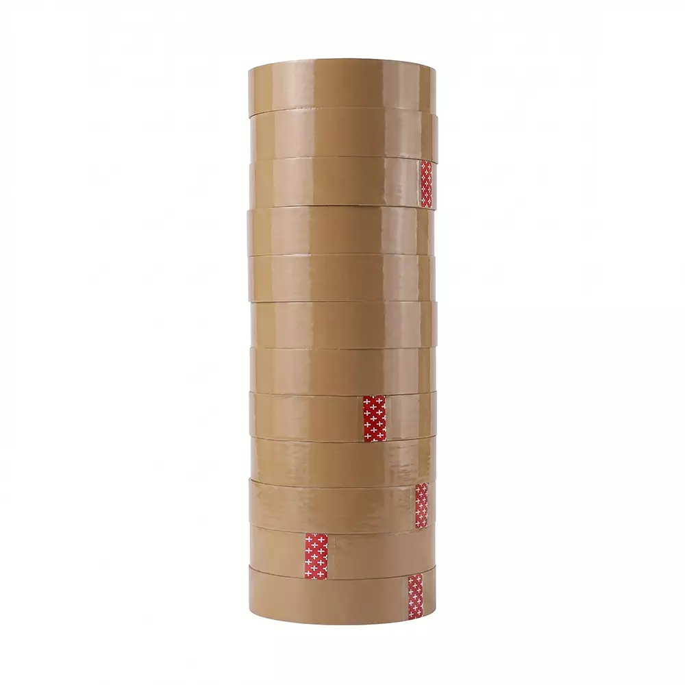 Generic BOPP Packaging Brown Tape 25.4 mm (1 Inch) x 50 m (Pack of 12)