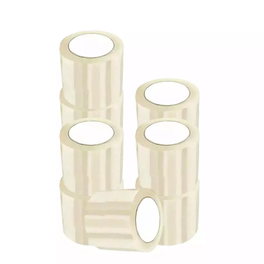 Generic BOPP Packaging Clear Tape 76.2 mm (3 Inch) x 50 m (Pack of 24)