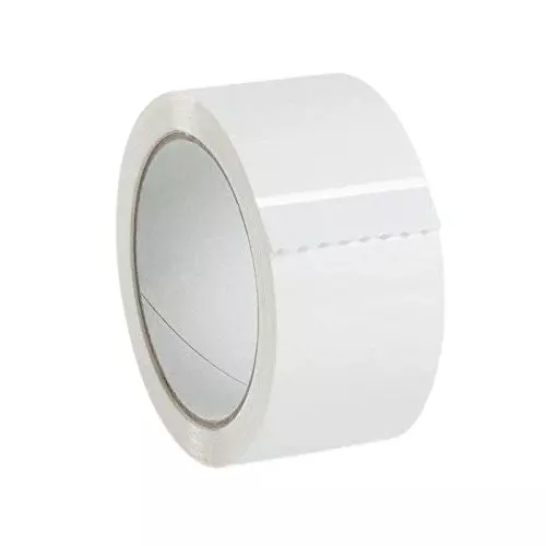 GENERIC Self Adhesive Bopp Tape 65 m Length and 2 inch (50.8 mm) Width in Milky White Color for Packaging (Pack of 72)