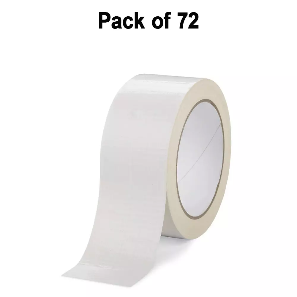 generic-self-adhesive-bopp-tape-65-m-length-and-2-inch-width-in-milky-white-color-for-packaging-pack-of-72