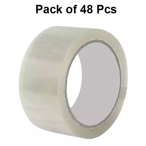 oddy-packing-tape-transparent-40-m-polypropylene-for-home-office-school-pt40-7240t-pack-of-48-roll