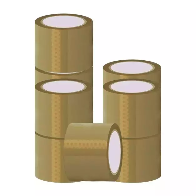 Generic BOPP Packaging Brown Tape 76.2 mm (3 Inch) x 50 m (Pack of 24)