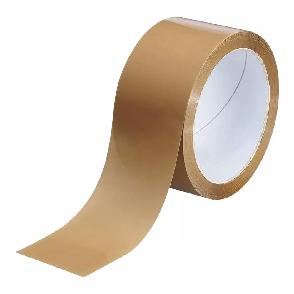Goenka Pack Plus Brown BOPP Tape Length 65 m, Width 48 mm for Packaging, GPP_48_B_65_1 (Pack of 6)