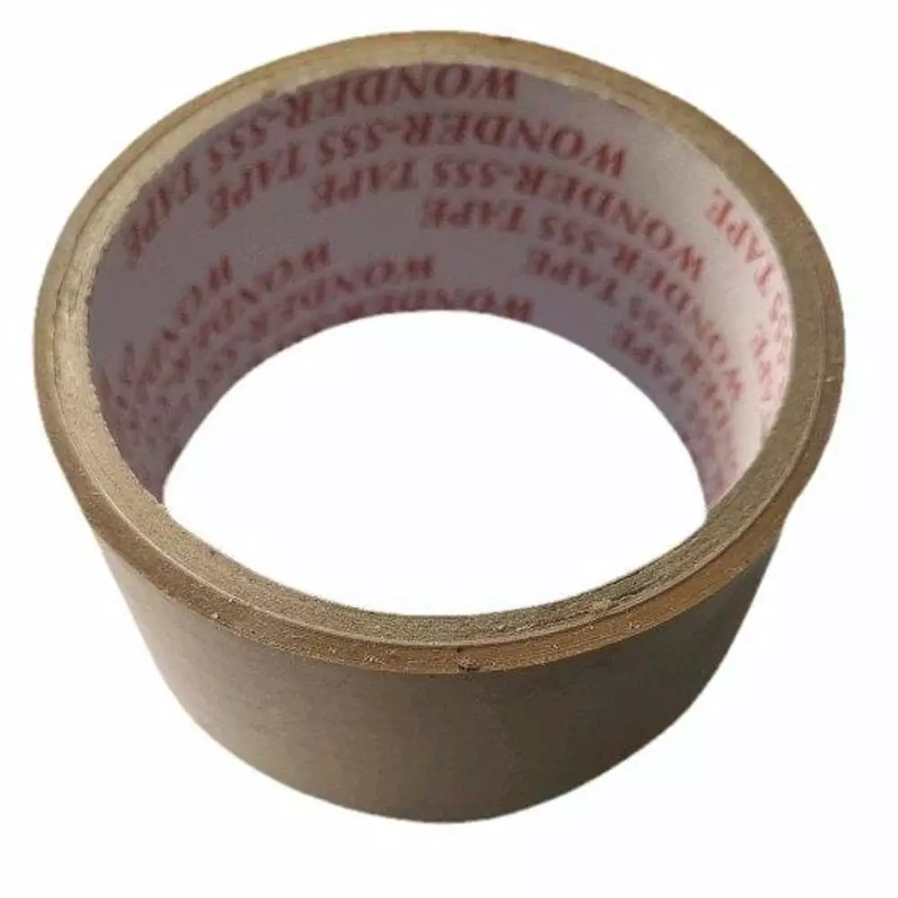 Wonder 555 BOPP Adhesive Packing Tape 90 m Length 48 mm Width Brown for Box Packaging