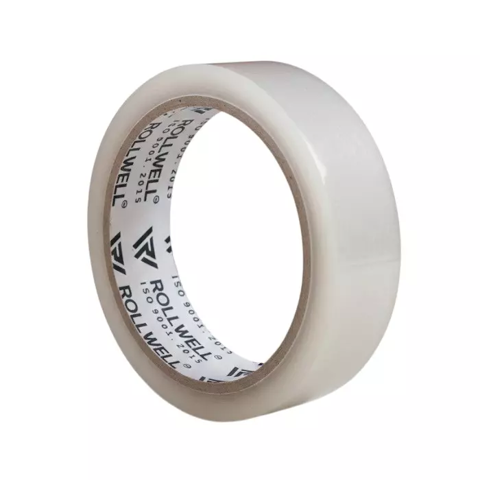 Rollwell BOPP Tape Transperant 40 Micron 24 mm x 65 m (Pack of 12)