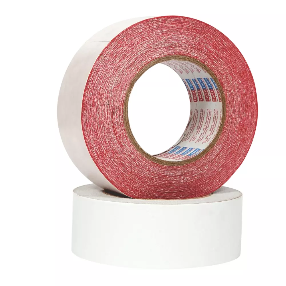 Twin Tech Double Sided Polyester Tape 48 mm x 65 m, #2222 (Pack of 36 Rolls)
