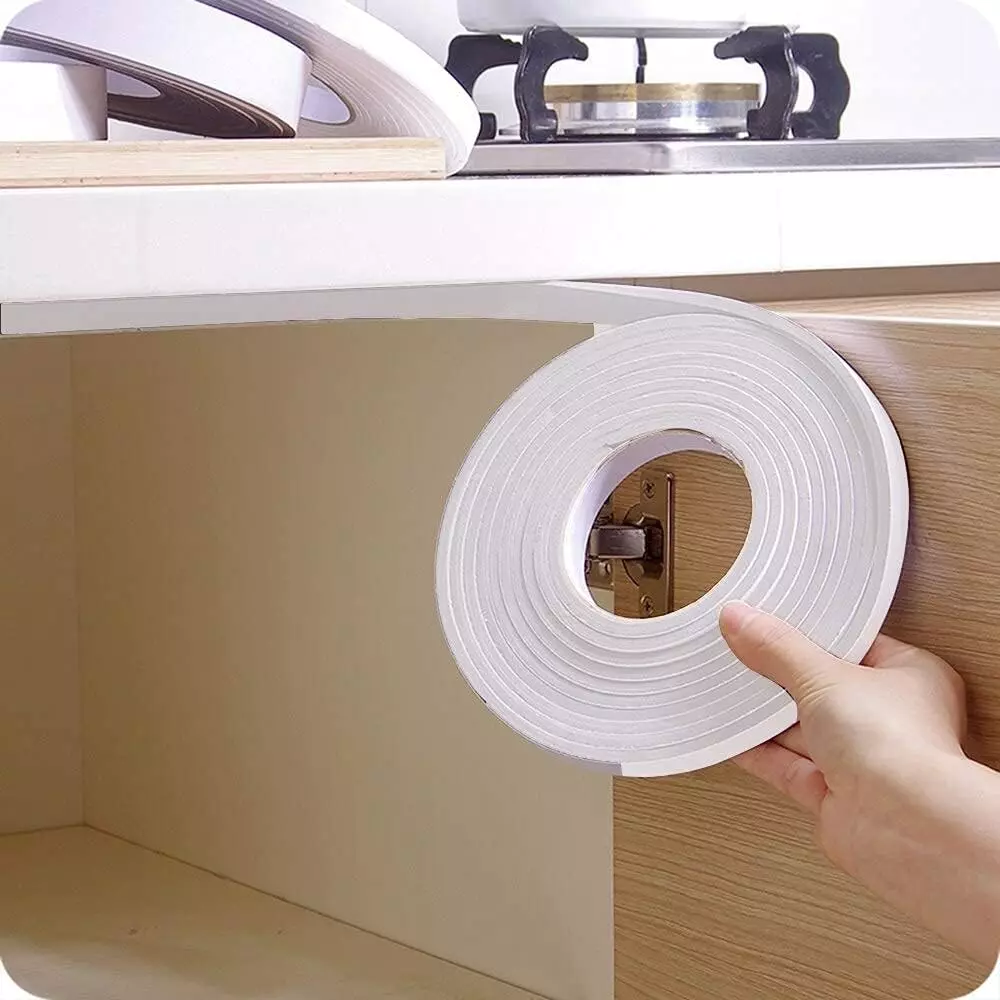 Elettro Self Adhesive Gasket Tape White EVA Foam 10 m Length x 20 mm Width x 4 mm Thickness