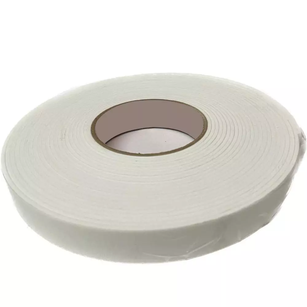 Elettro Self Adhesive Gasket Tape White EVA Foam 5 m Length x 15 mm Width x 8 mm Thickness