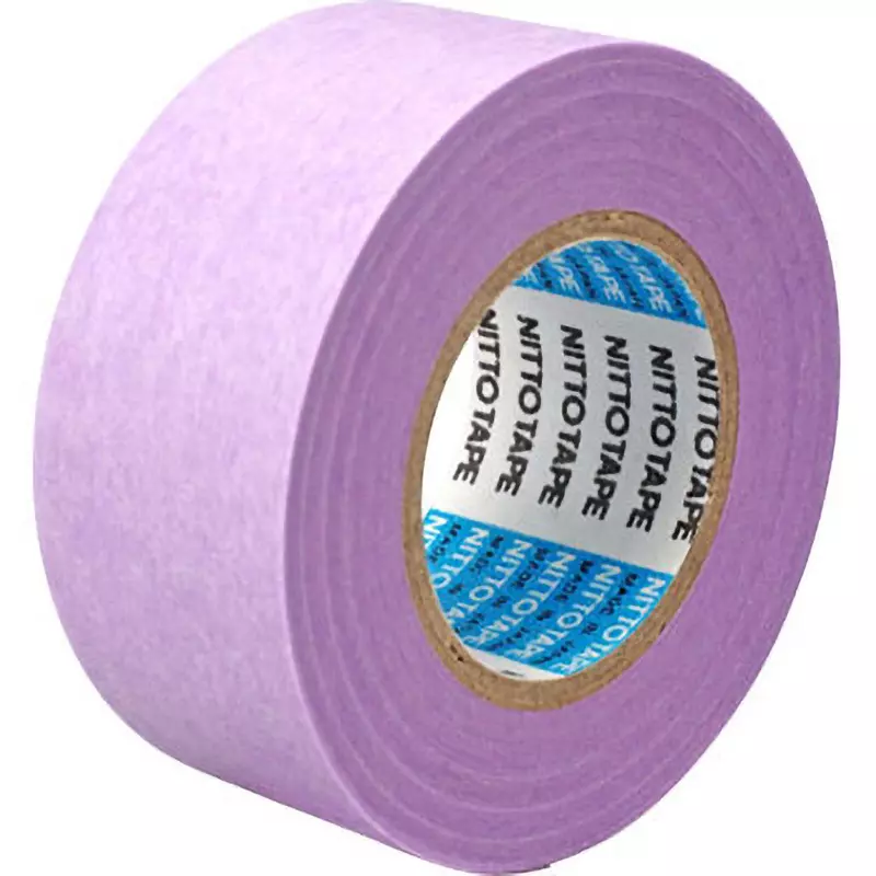 Nitto Denko Paint Ace for Construction 24 mmx18 m Purple, 68175266 (Pack of 50)