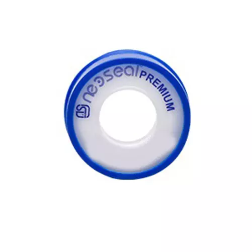 NeoSeal Premium Quality PTFE Taflon Tape White Pouch 5 m Length (Pack of 250)