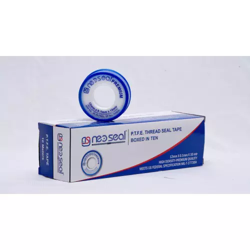 NeoSeal Premium Quality PTFE Taflon Tape White Box 10 m Length (Pack of 250)