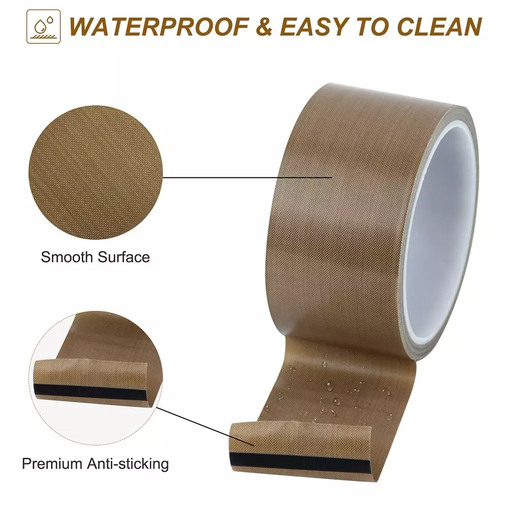 generic-non-stick-adhesive-ptfe-teflon-tape-fibreglass-2-inch-50-mm-width-brown-for-vacuum-sealers-hand-impulse-sealer-bags